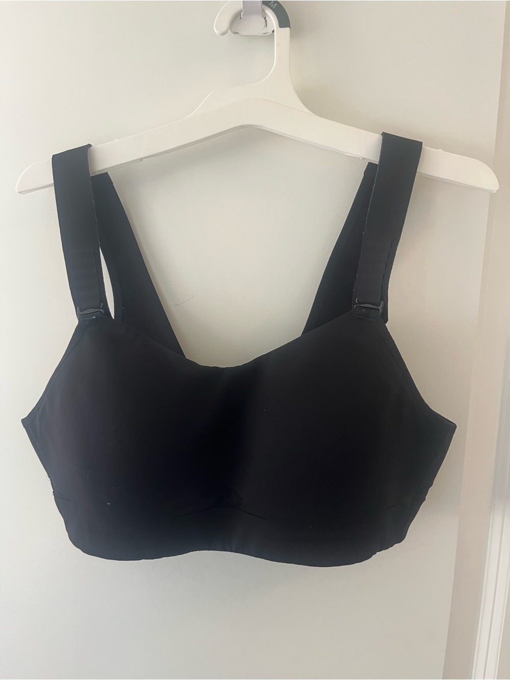 Lululemon Run Times Bra Black 12/14 B-G Cup High Support